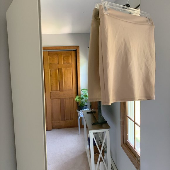 Tan Mini Skirt - Picture 2 of 7